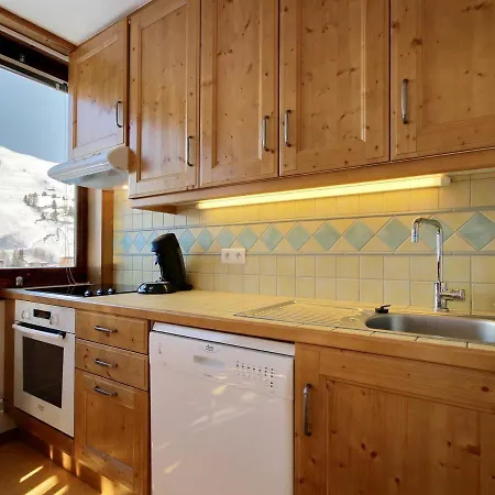 3 Pieces Lumineux 6 Pers. Au Pied Des Pistes - Fr-1-455-165 * La Plagne